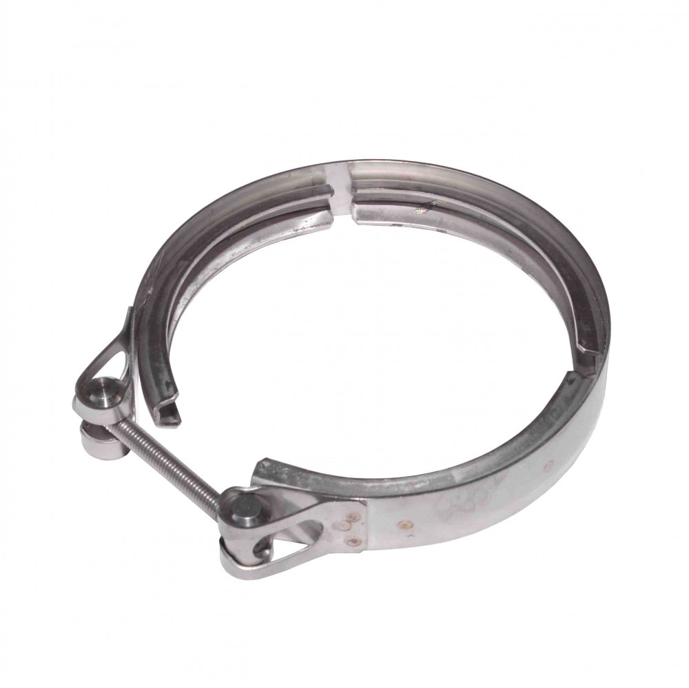 купить Хомут ленточный  V-образный (108 мм.) на турбокомпрессор / Полюс