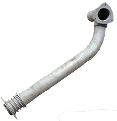 фото труба выпускная 5511 в сборе (на обогрев кузова) / пао камаз 5511-1203048 